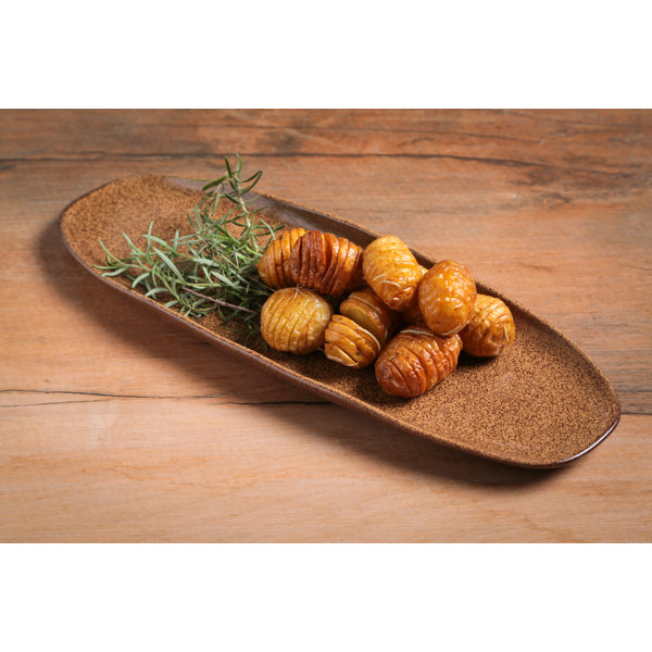 Porto Brasil Dijon 14.17'' Stoneware Appetizer Plate Wayfair